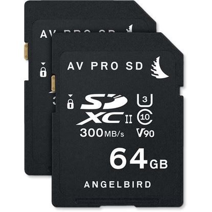 Picture of Angelbird AV PRO SD 64GB - 2 PACK