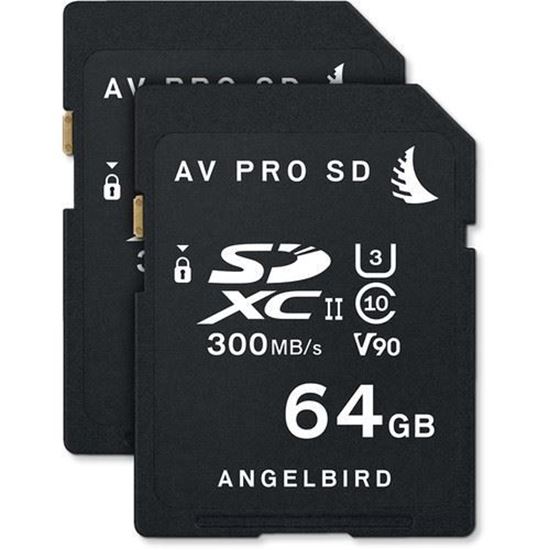 Picture of Angelbird AV PRO SD 64GB - 2 PACK