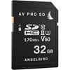 Picture of Angelbird 32GB AV Pro UHS-II SDHC Memory Card