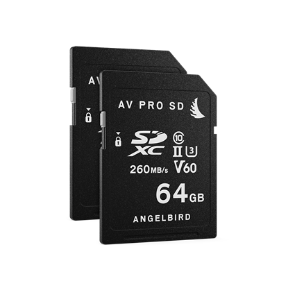 Picture of Angelbird AV PRO SD MK2 64GB V60 | 2 PACK